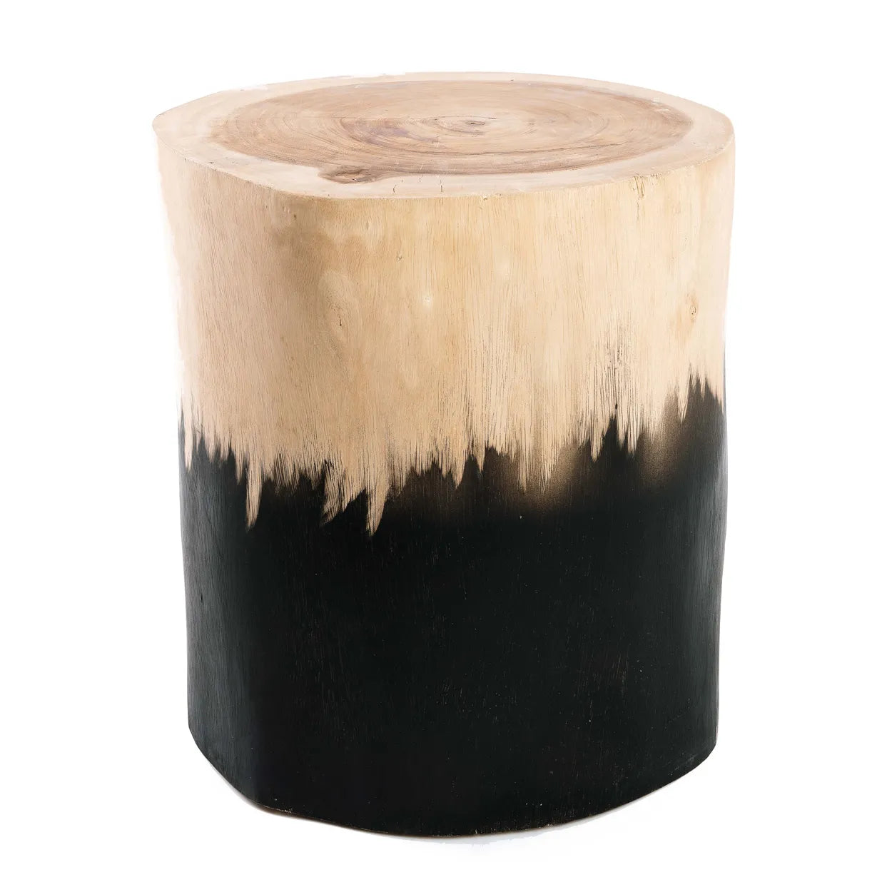 Zahara de la Sierra Trunk Table - Dip Dyed Stool