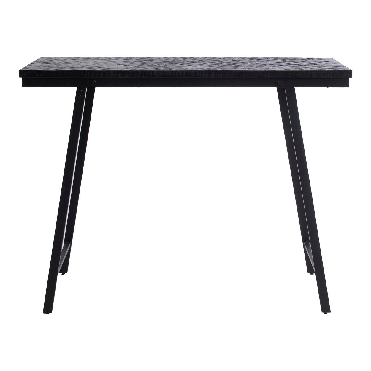 Zahara de la Sierra Table - Teak Wood and Iron Foldable Table