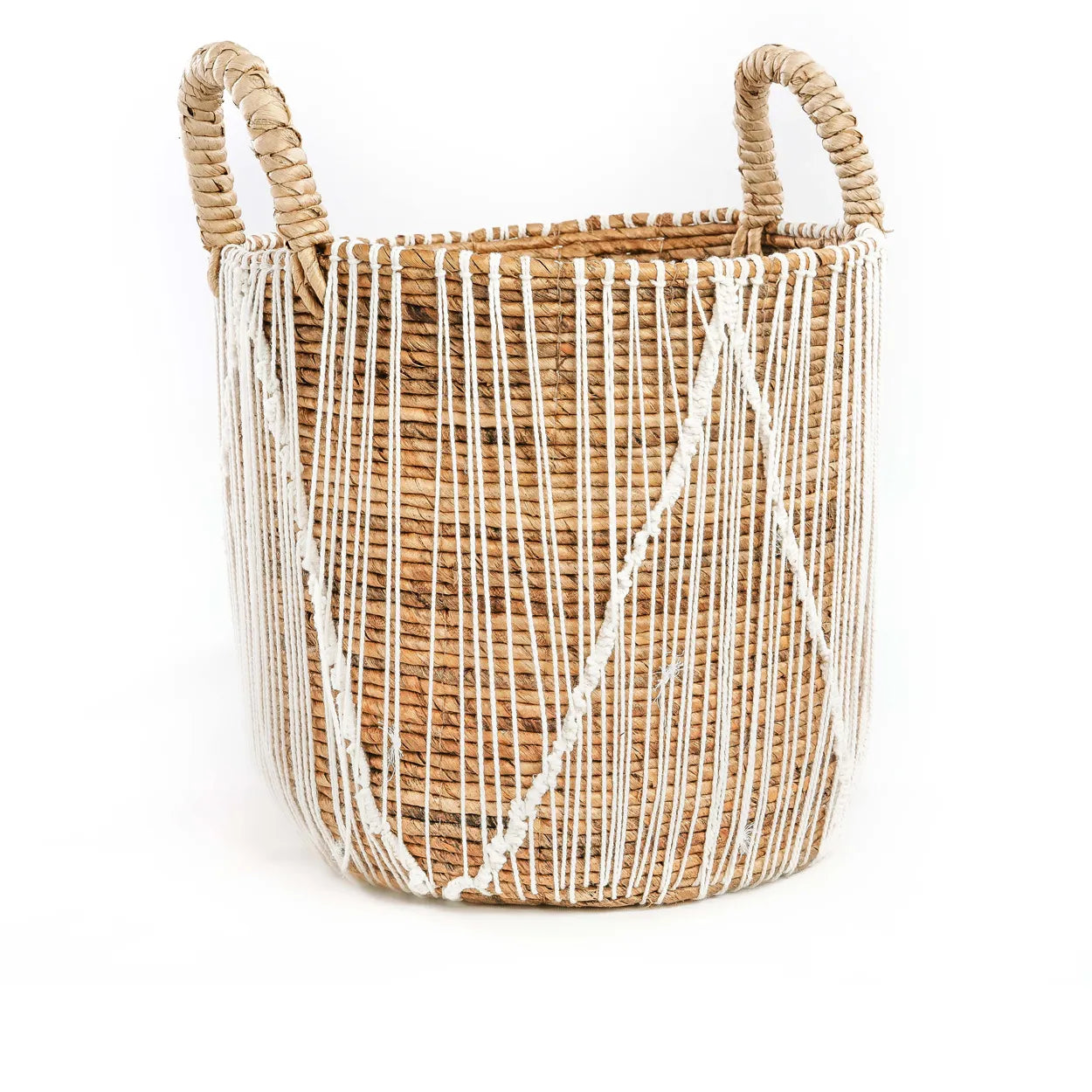 Algeciras Intricate Basket - Seagrass Organizer