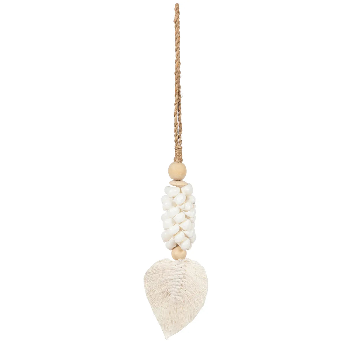 Costa Brava Shell Tassel - Handmade Coastal Decoration