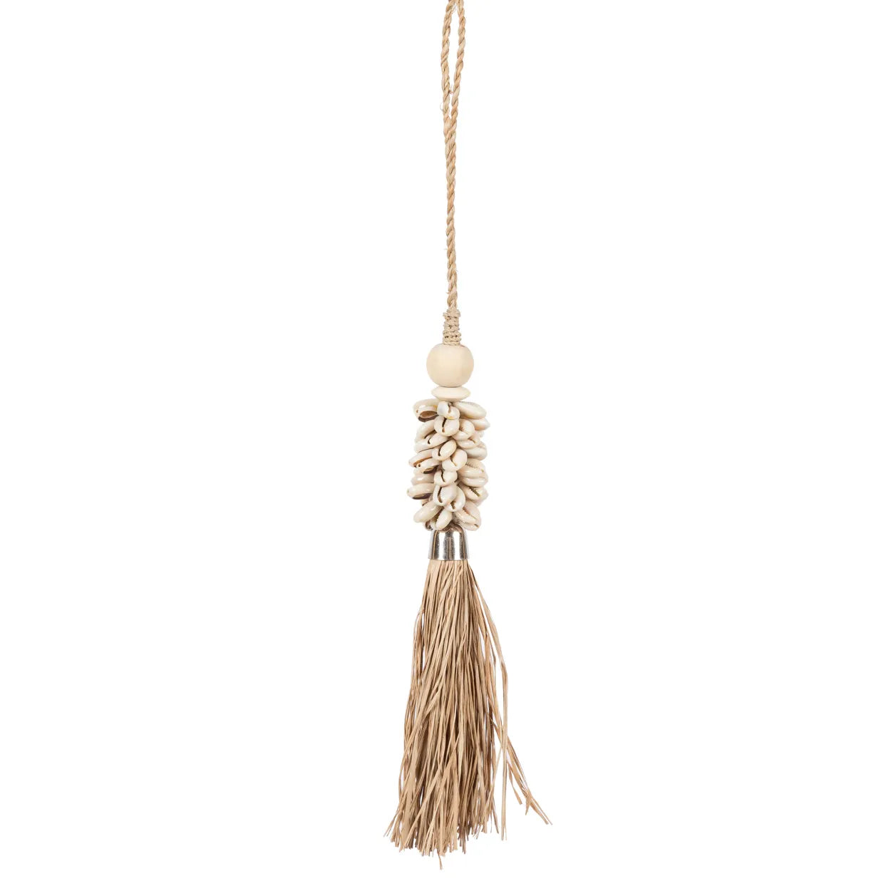 Cudillero Charm Coastal Tassel - Handmade Shell Tassel
