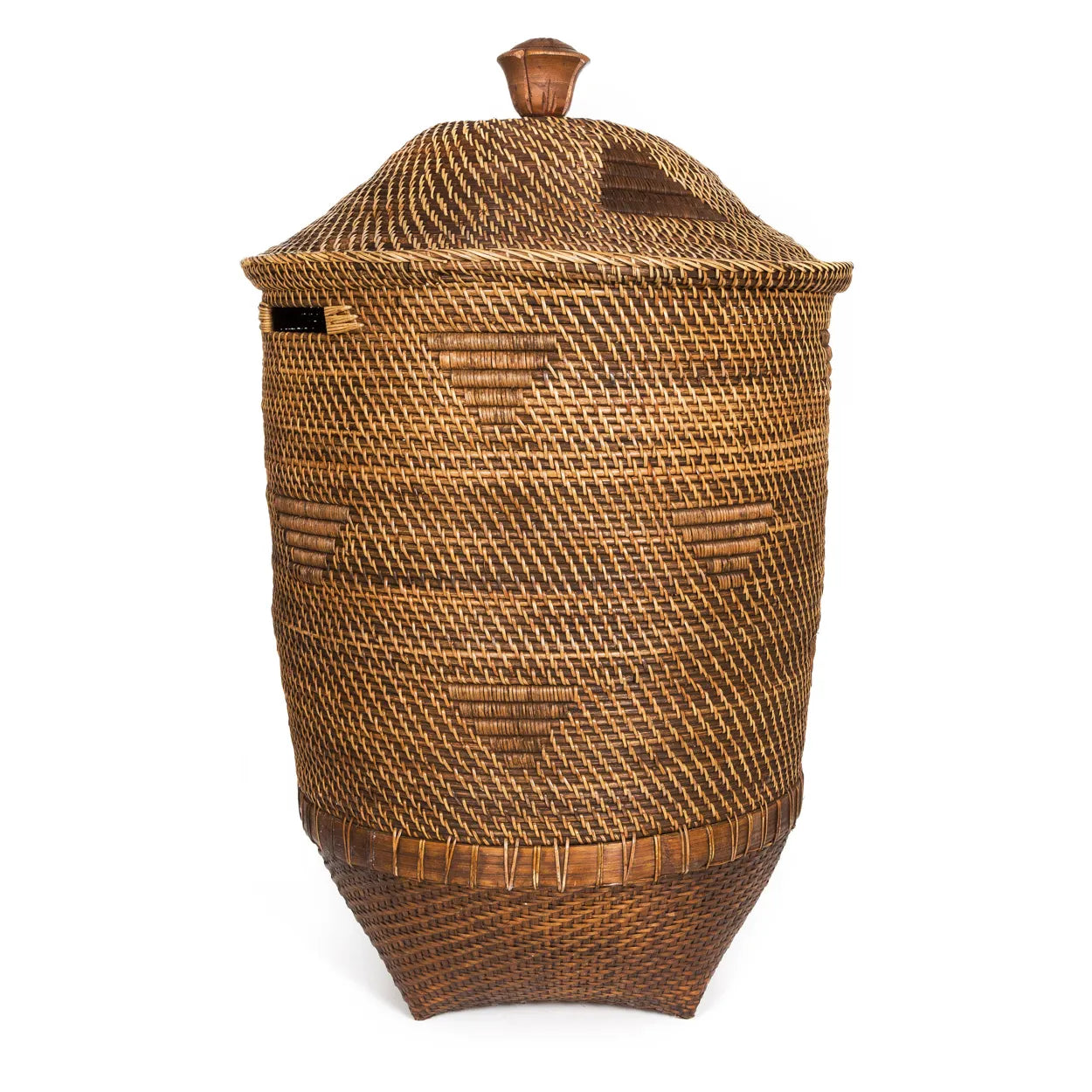 Alhambra Woven Harmony Basket - Rattan Storage Organizer
