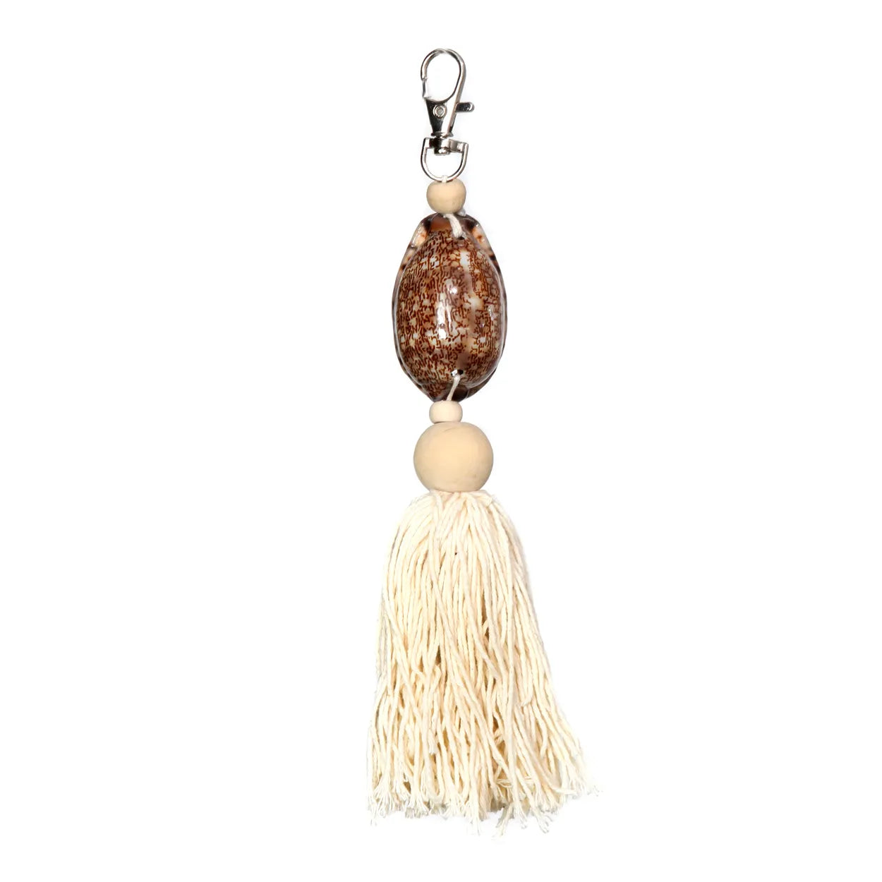 Guadalupe Boho Seashell Keychain - Decorative Keychain