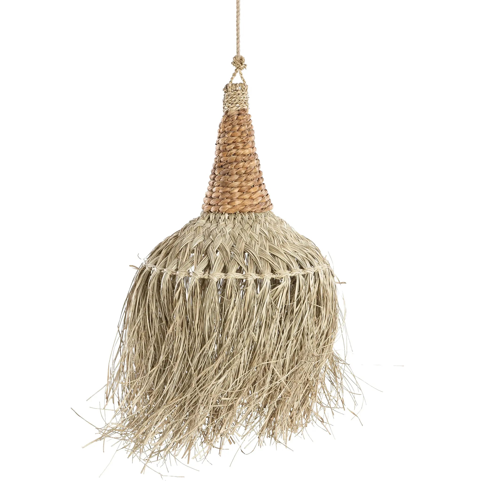 Altea Pendant Light - Sisal and Banana Leaf Woven Pendant
