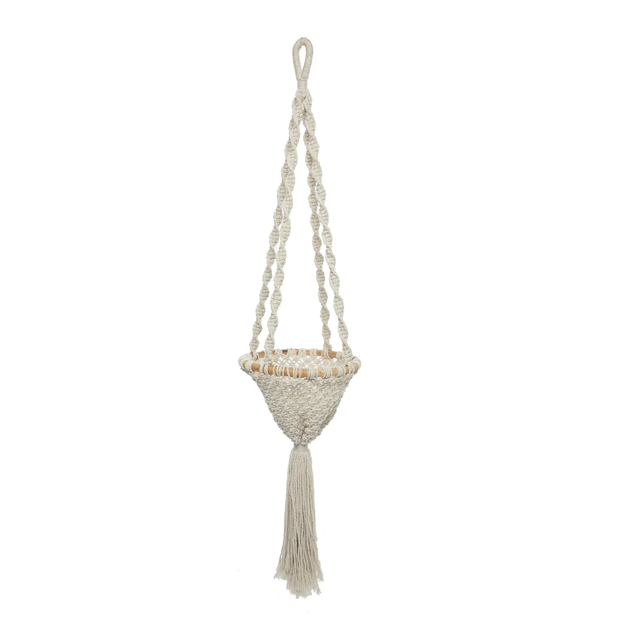 Cazorla Twisted Hanger - Macramé Plant Holder