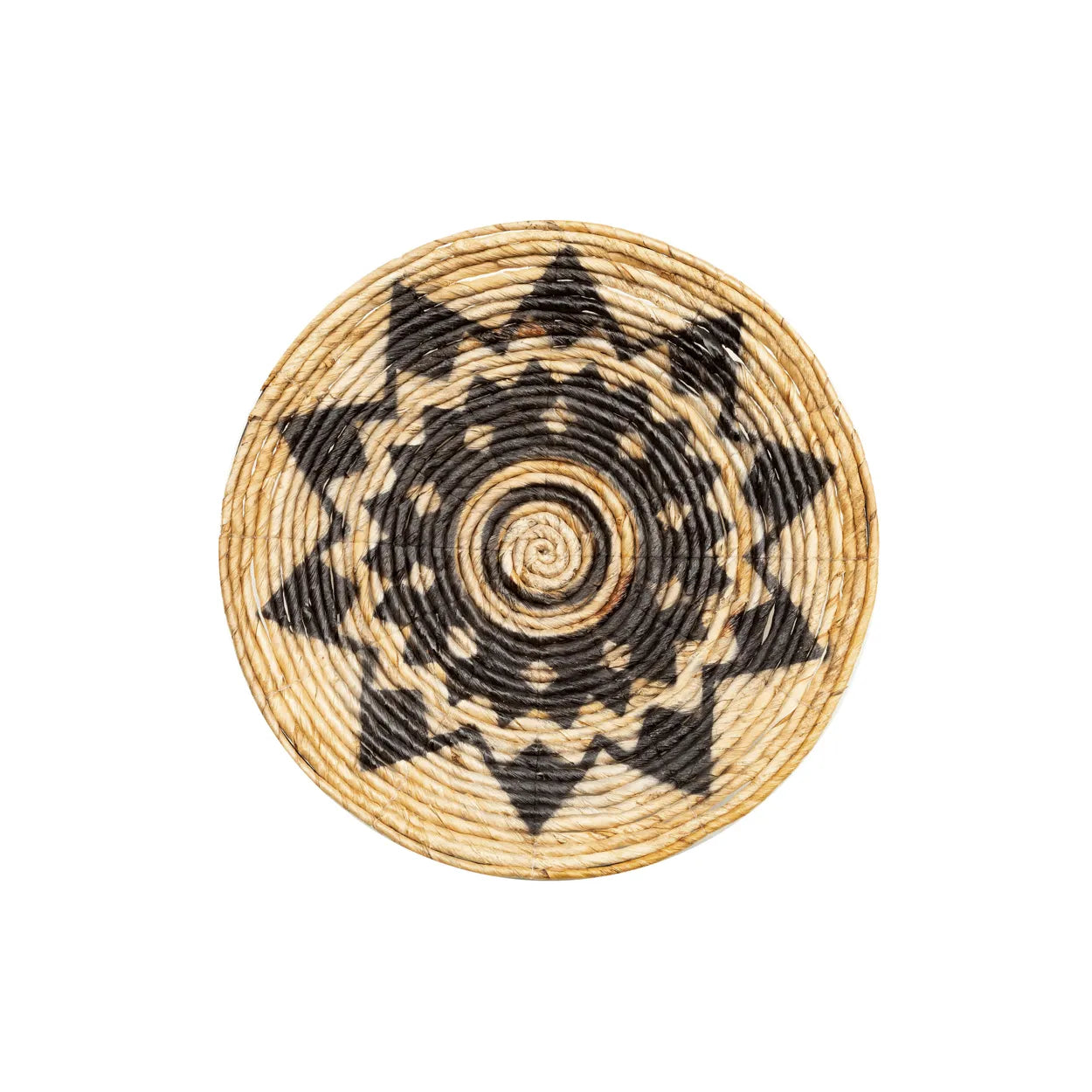 Alhambra Graphic Plate - Handwoven Plate
