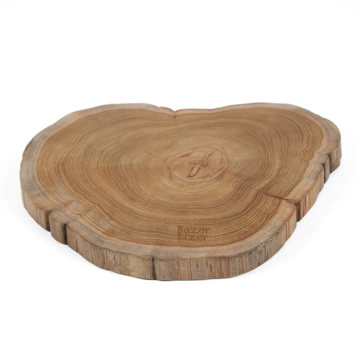 Taj Mahal Elegance Platter - Teak Root Platter