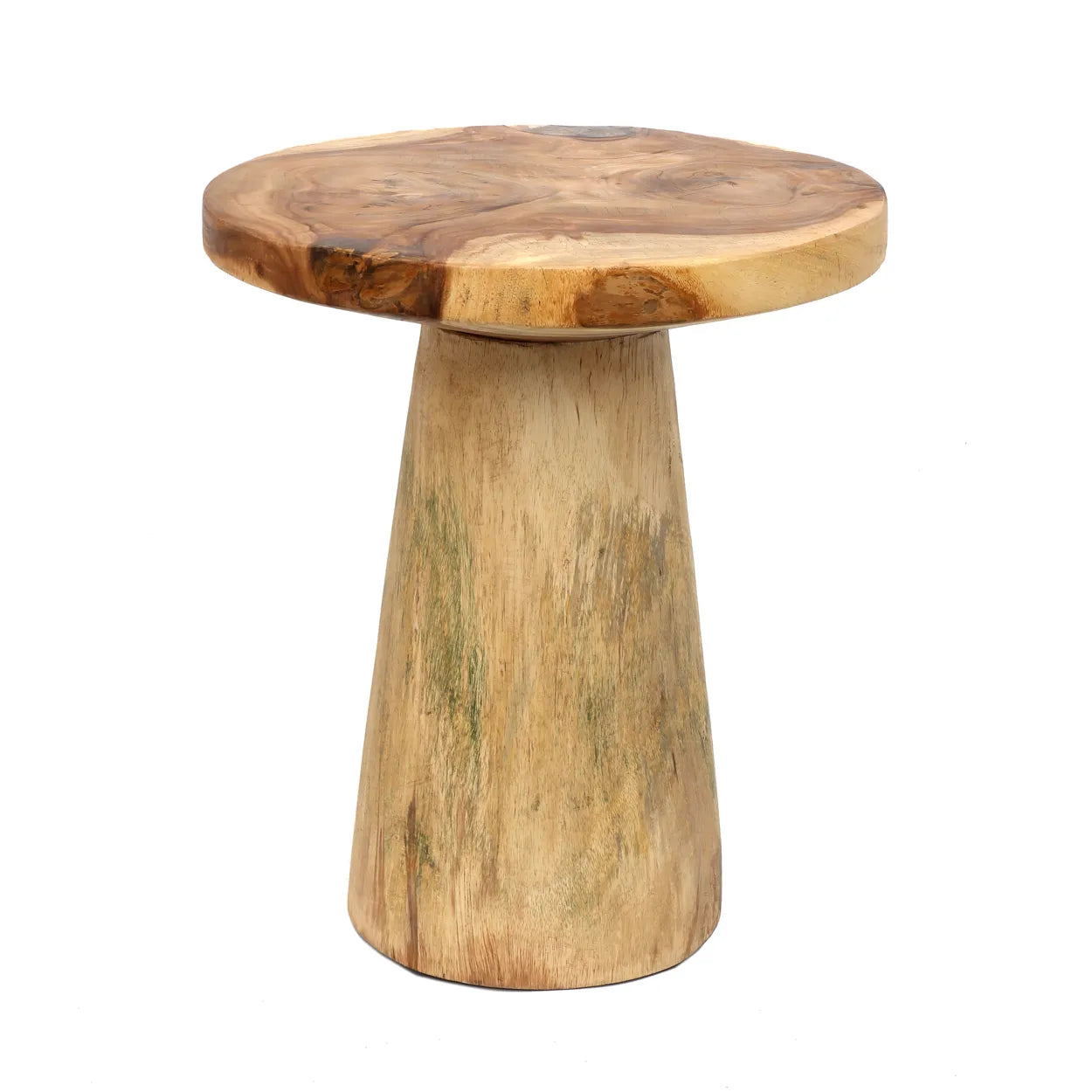 Las Médulas Characteristic Side Table - Munggur Wood Side Table