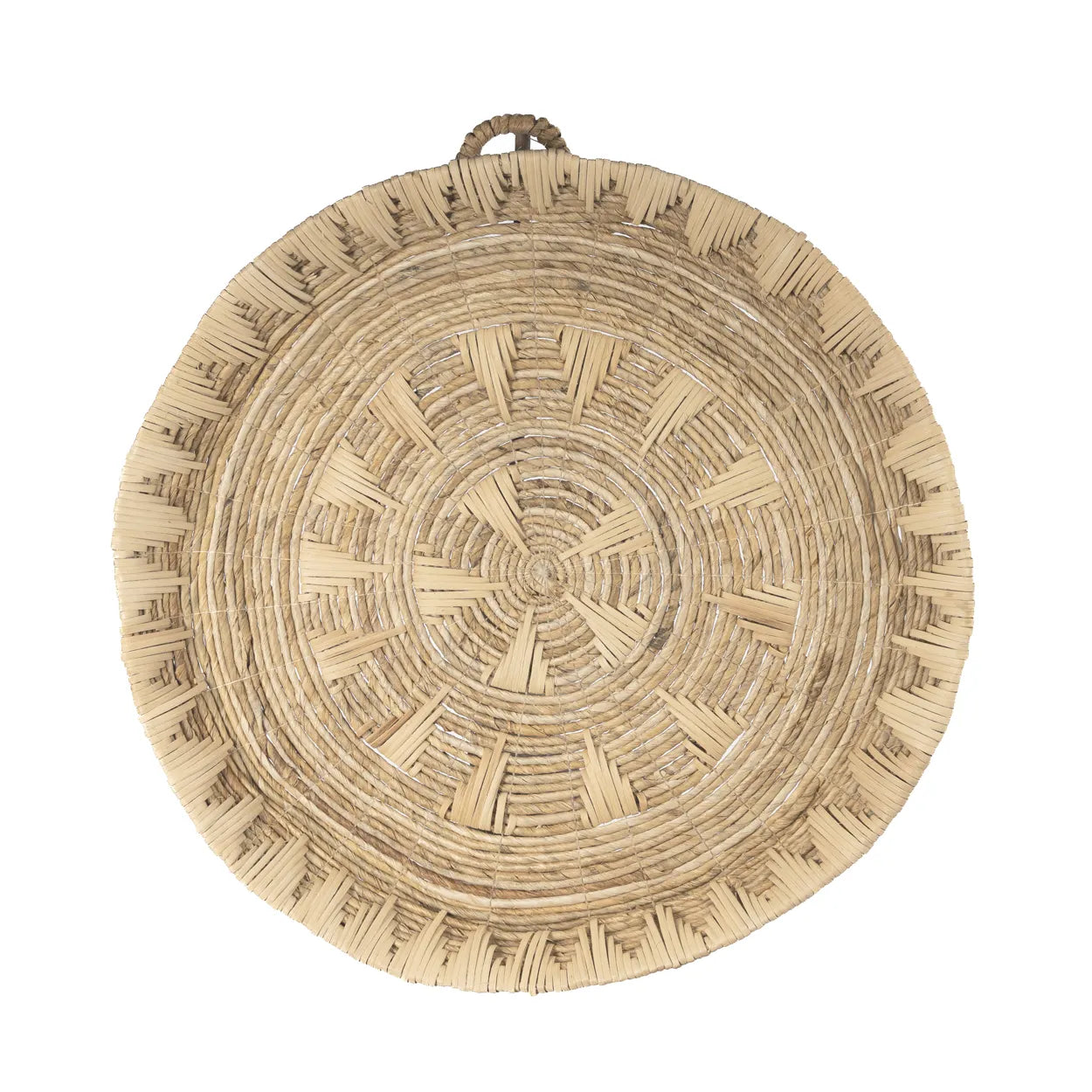 Salamanca Banana Leaf and Rattan Artwork