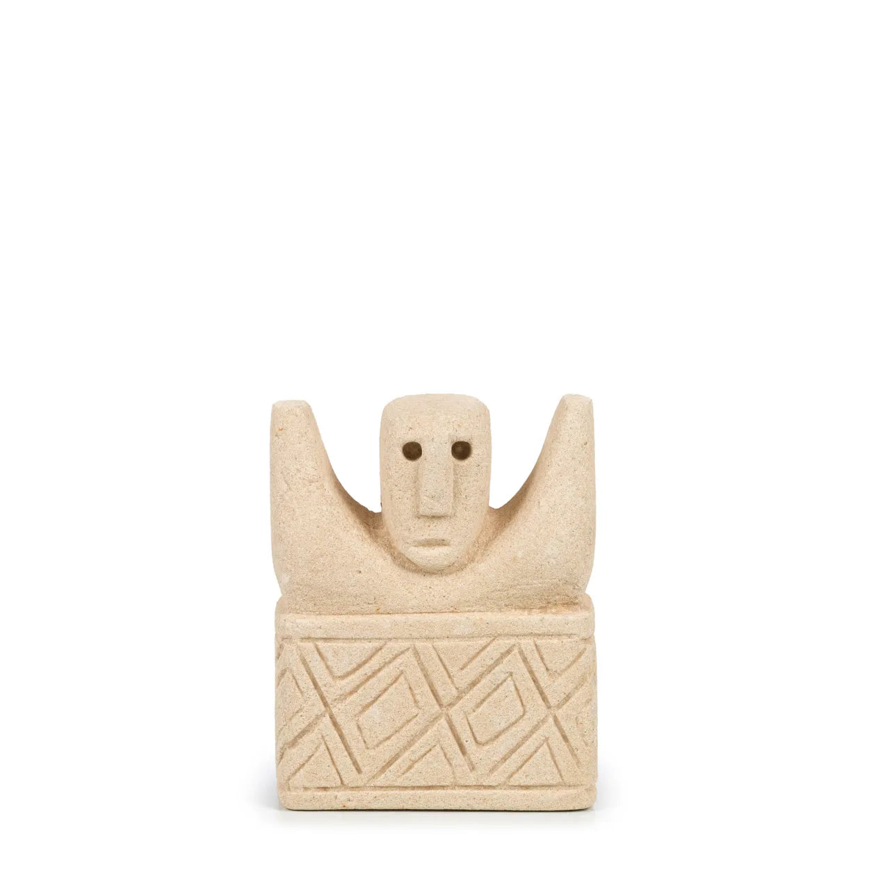 Cazorla Healing Guardian - Sandstone Sculpture