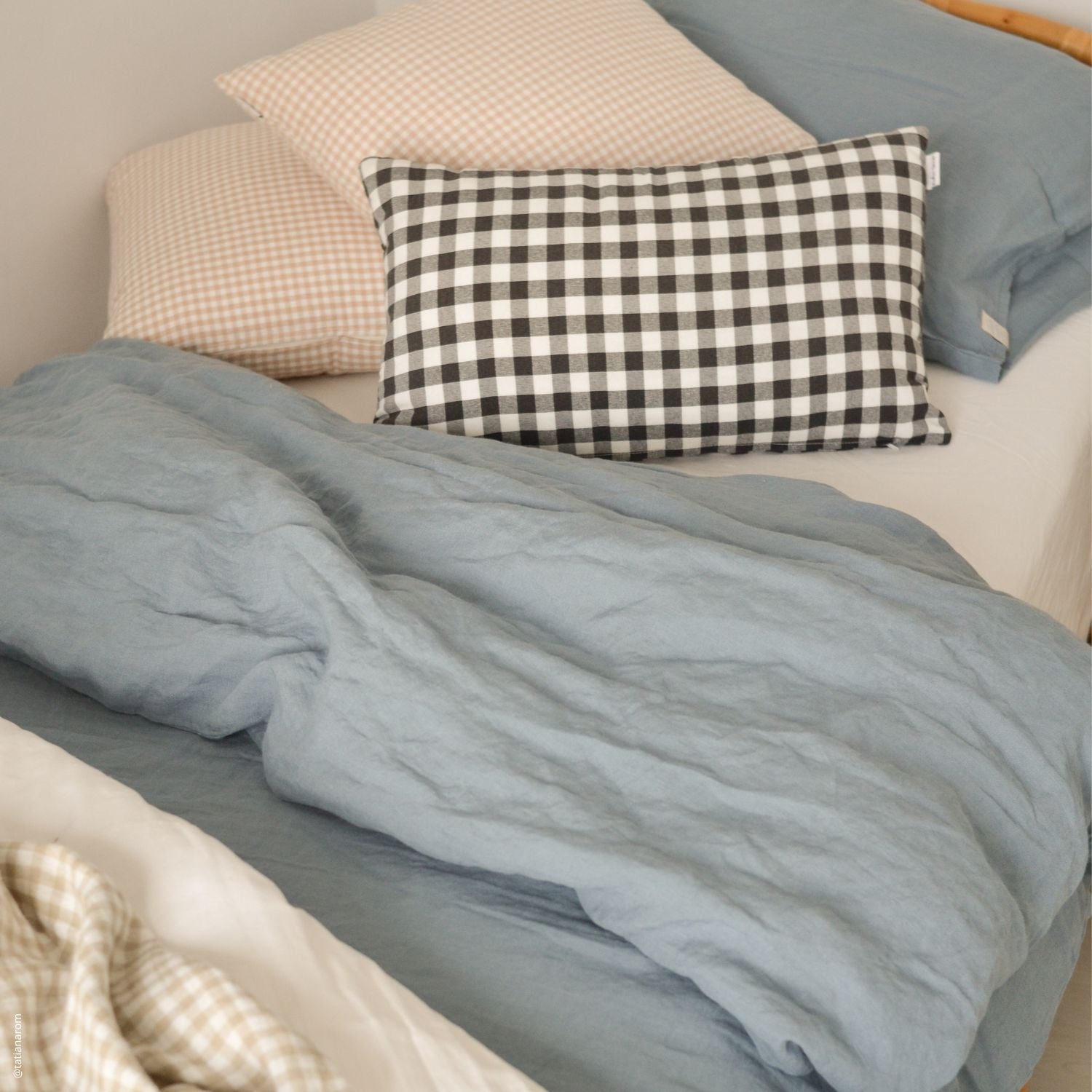 Chamberi Linen Cloudscape - Luxurious Linen Duvet Cover