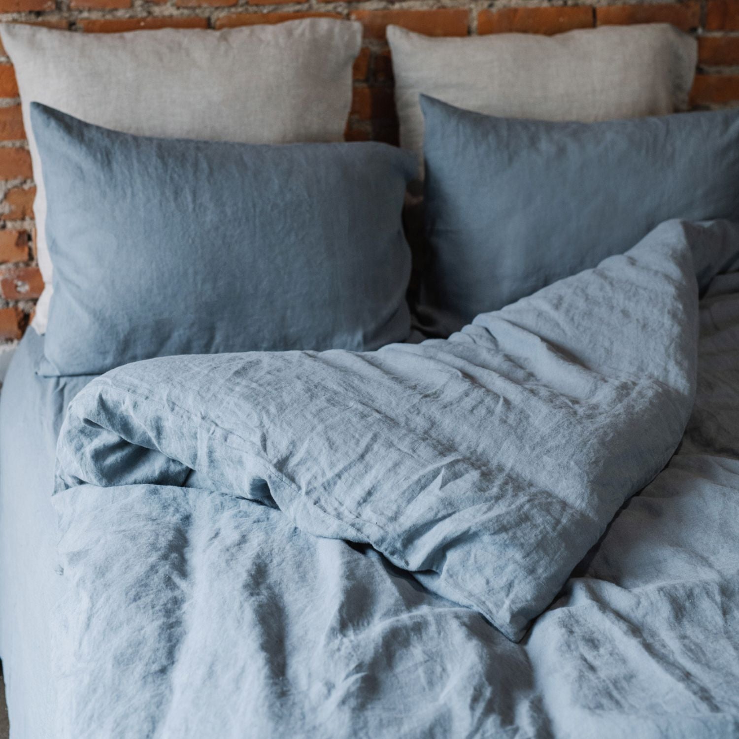 Chamberi Linen Cloudscape - Luxurious Linen Duvet Cover
