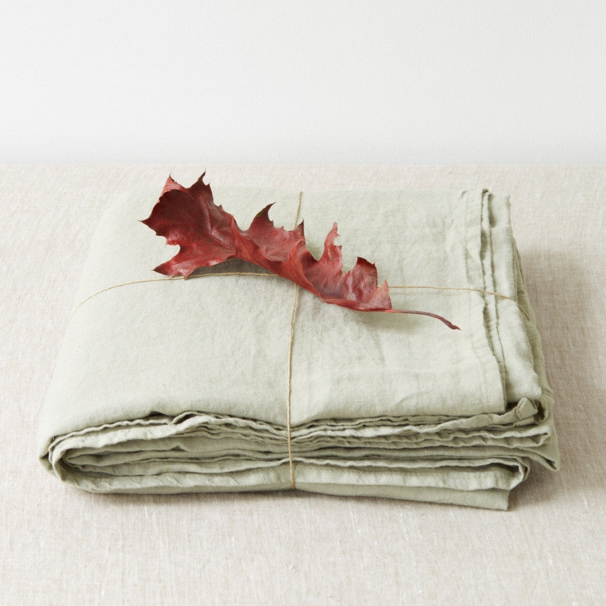 Lekeitio Luxe Linen Cover - Breathable Flat Sheet