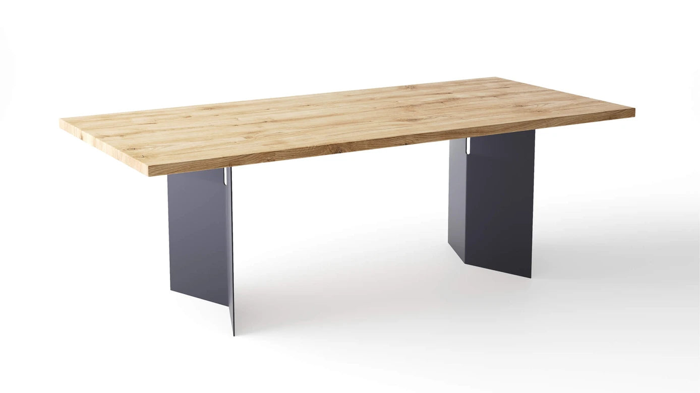 Alzira Woodgrain Elegance Table - Sleek Contemporary Desk