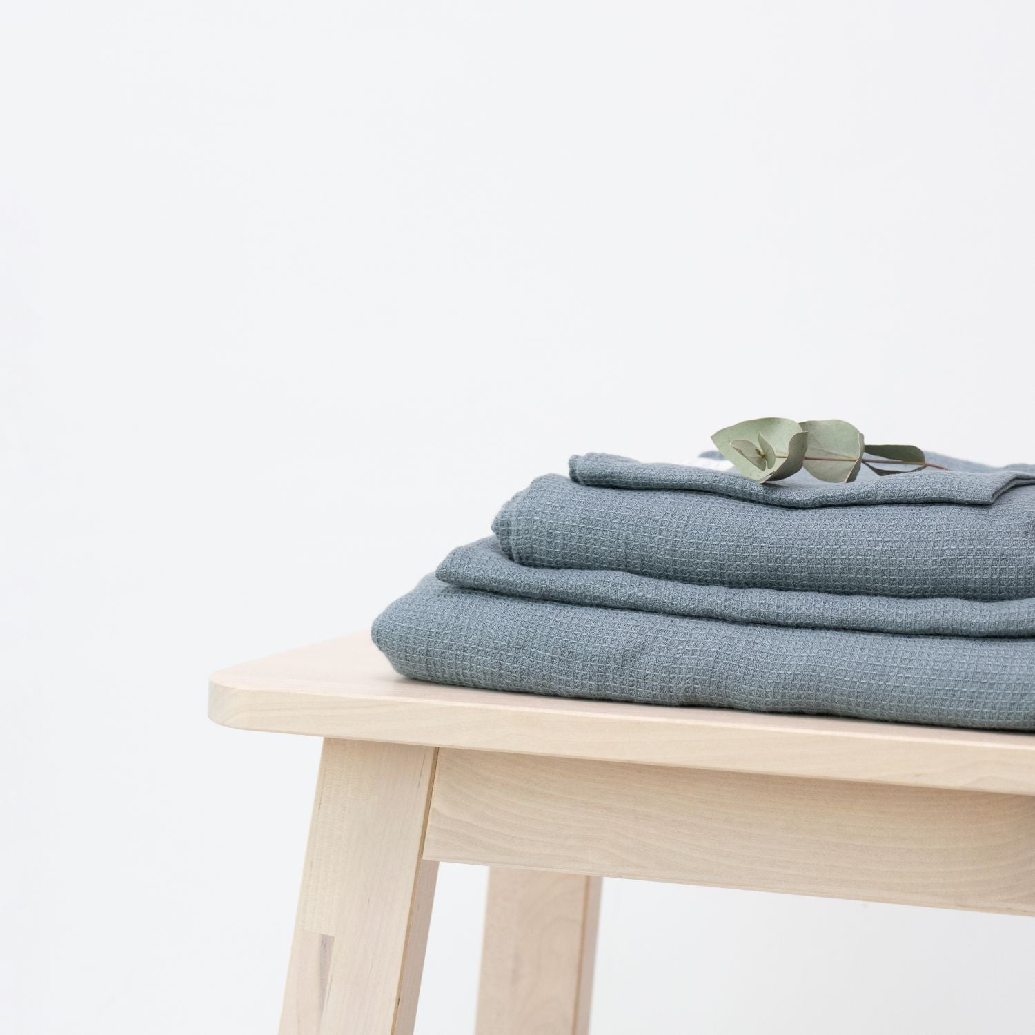 Eibar Essence Linen Ensemble - Hypoallergenic Waffle Towel Set