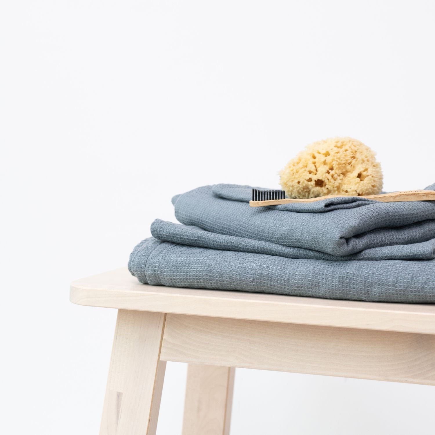 Eibar Essence Linen Ensemble - Hypoallergenic Waffle Towel Set