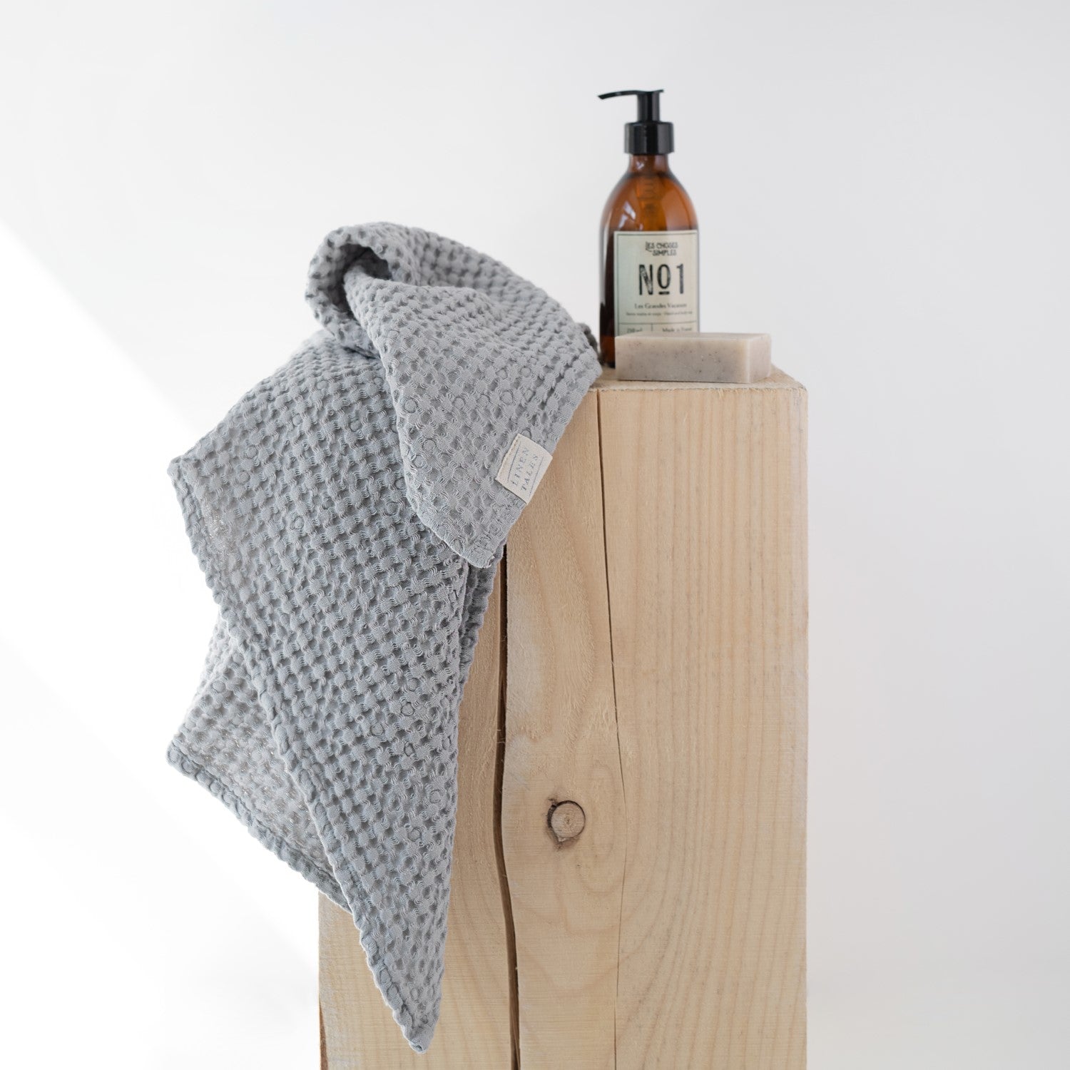 Morella WaffleLush Linen Suite - Spa-Grade Honeycomb Towel Set