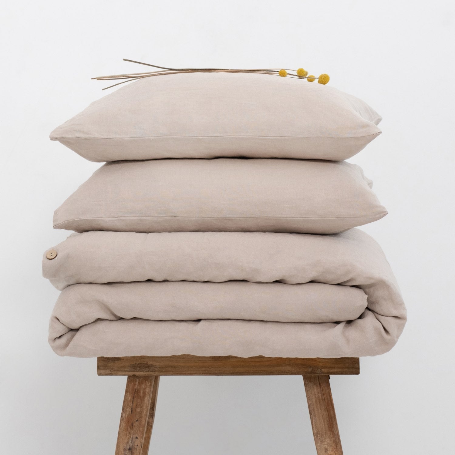 Ibiza Breeze Hemp Bedding Set - Natural Hemp Sleep Ensemble