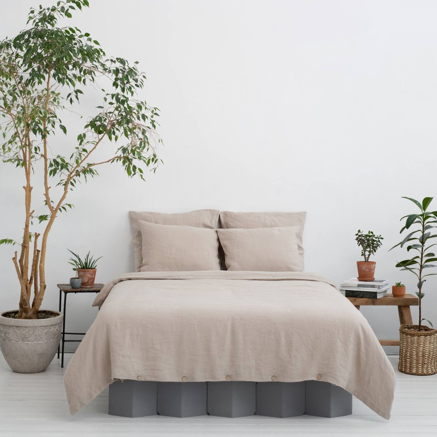 Ibiza Breeze Hemp Bedding Set - Natural Hemp Sleep Ensemble