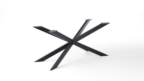EldaCross Foundation - Modern X-shaped Table Base