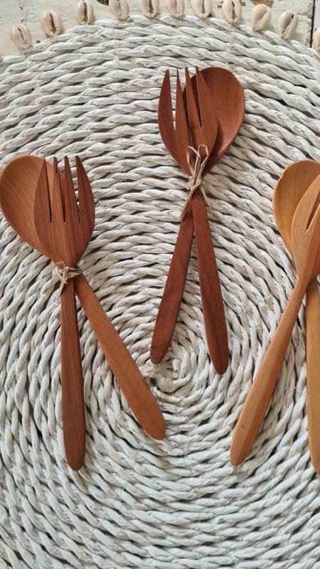 Valle de Aran Elegant Tools - Wooden Cutlery