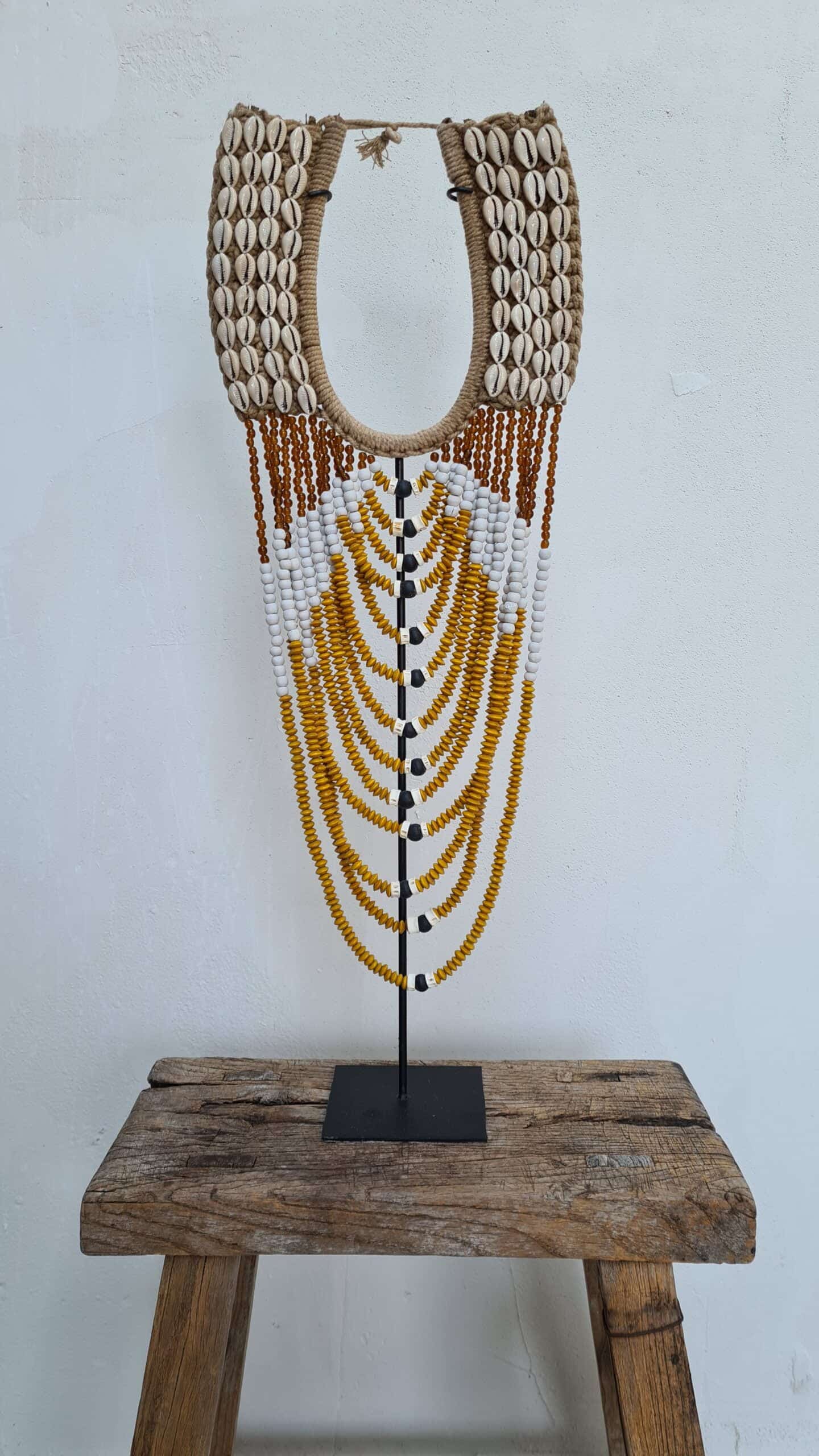 Siurana Shell Collar Necklace - Bohemian Fashion Statement