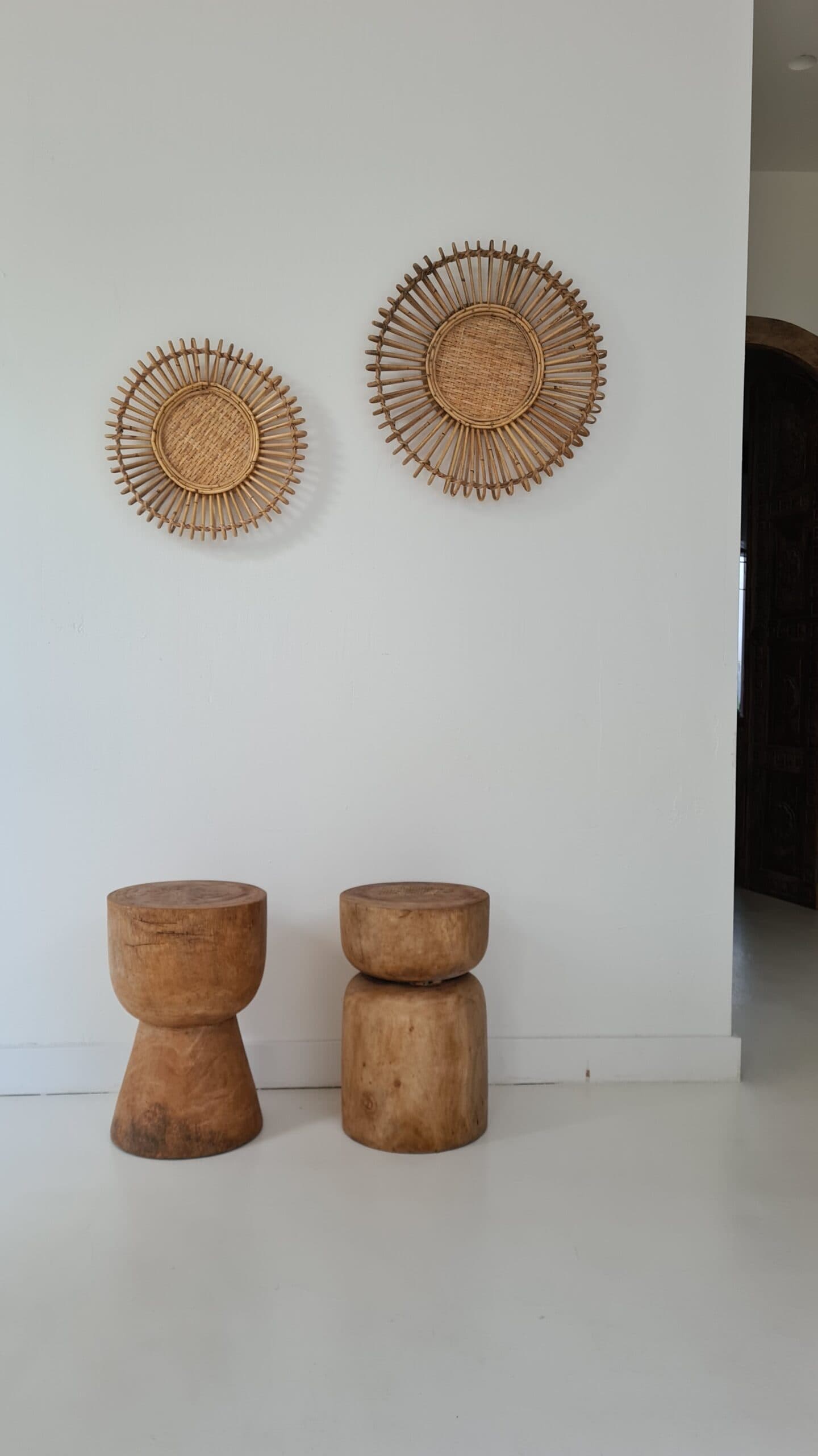 Valencia Side Table/Stool - Handmade Wooden Piece