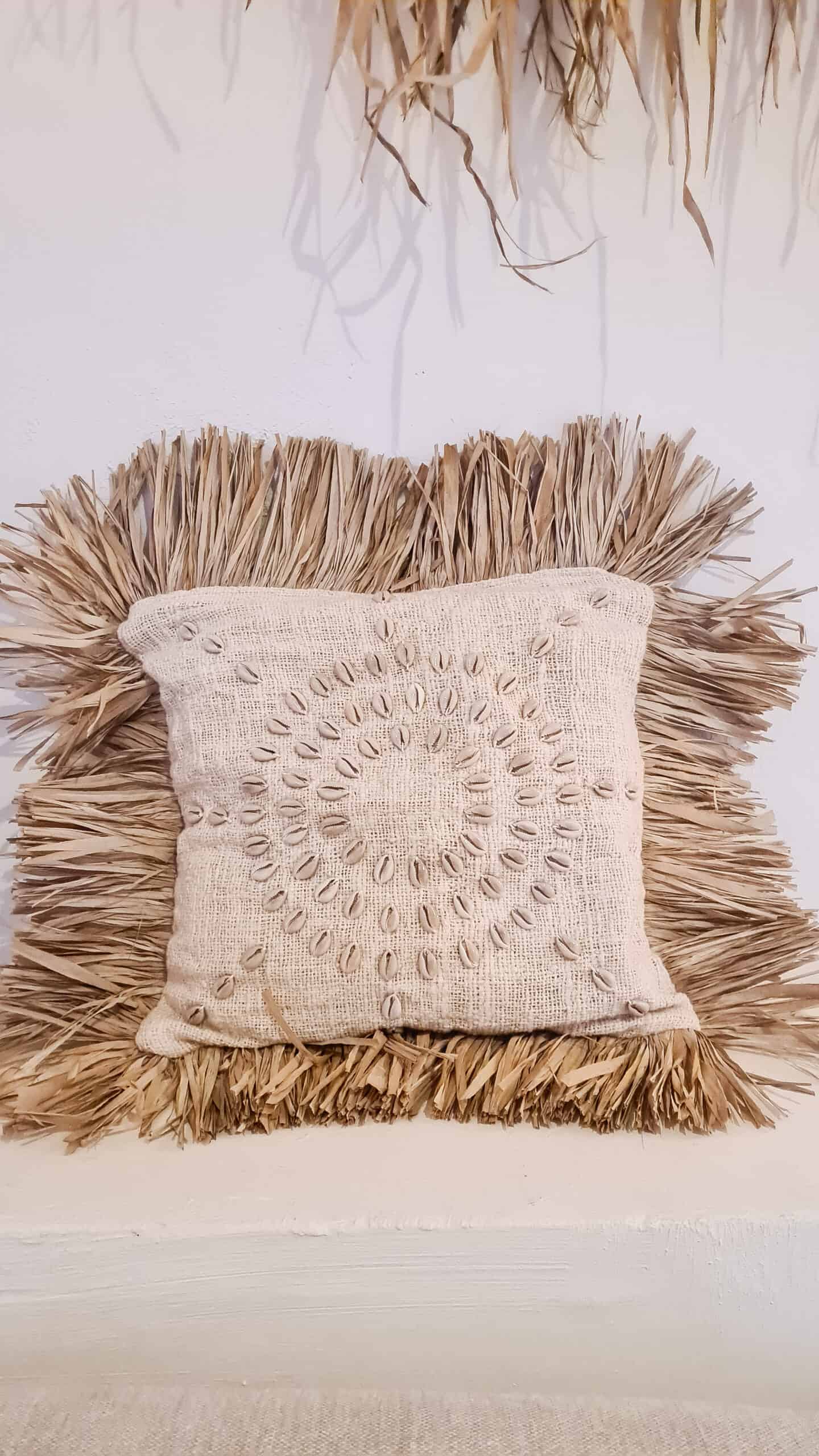 Aranjuez Linen Cushion - Natural Aesthetic