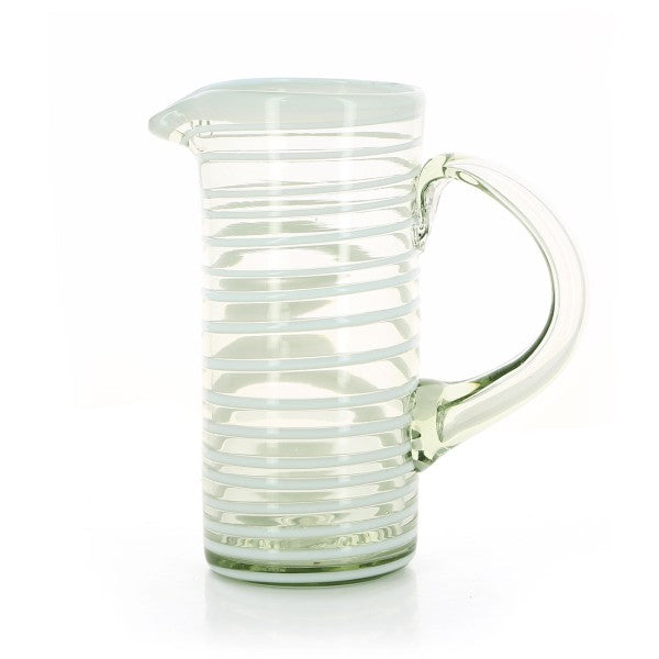 Menorca Essence Pitcher - Recycled Glass Infusion Jug