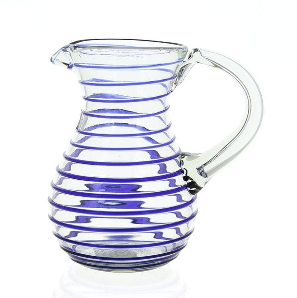 Guadalupe Swirl Decanter - Glass Spiral Jar