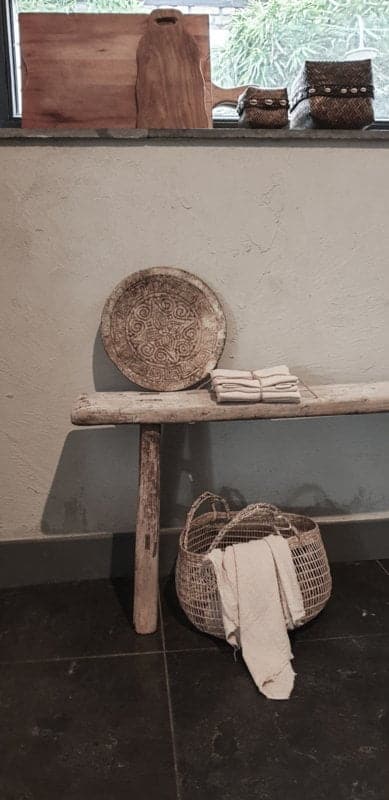 Adeje Circular Woven Basket - Handmade Rustic Decor