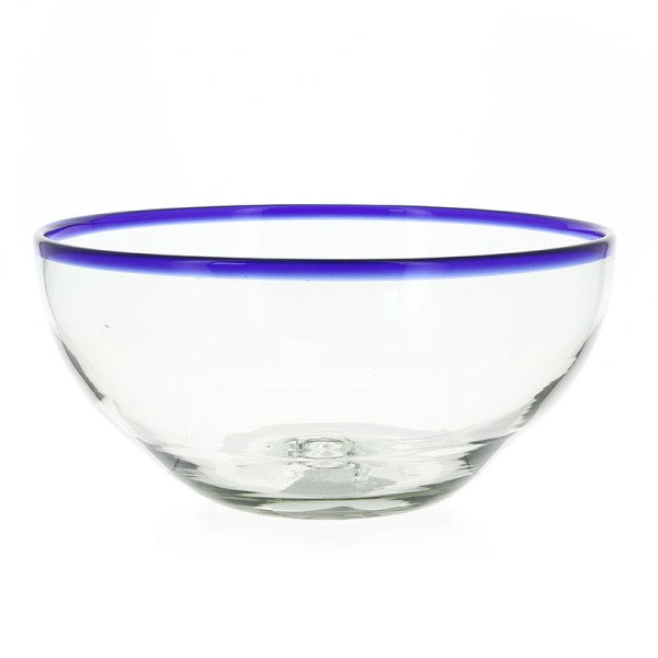 Candelaria Glass Bowl - Artisanal Salad Glas