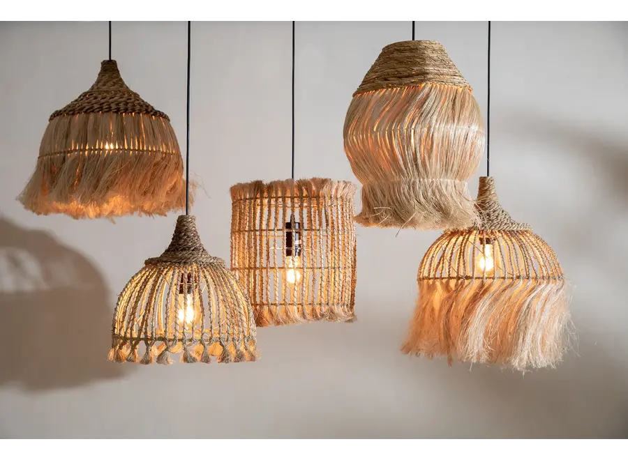 Cazorla Natural Lamp - Abaca Grass Lamp