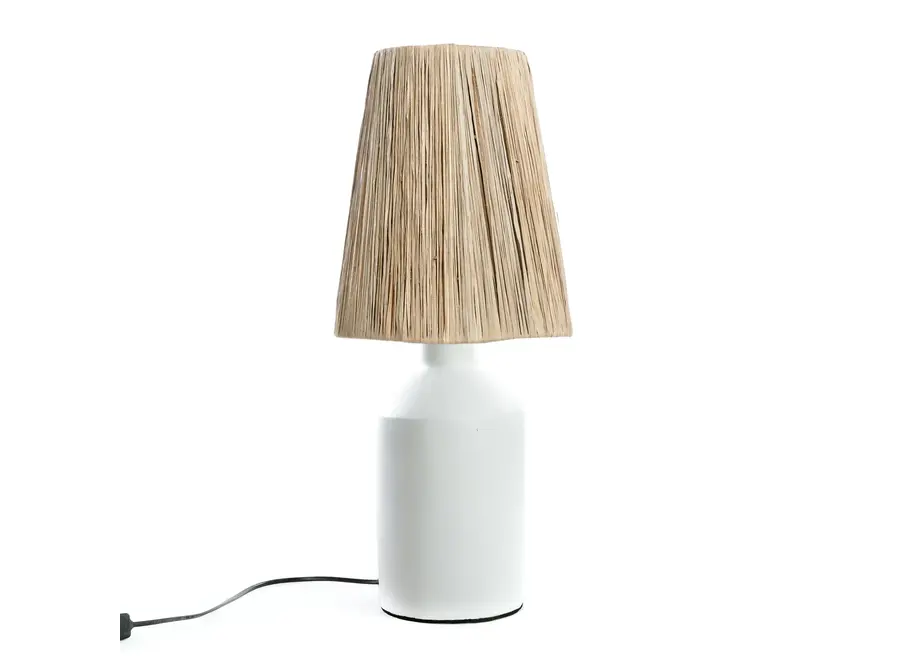 Cudillero Natural Lamp - Terracotta Table Lamp