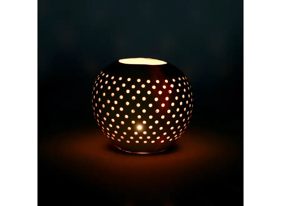 Fuerteventura Illumination Coconut - Handcrafted Candle Holder