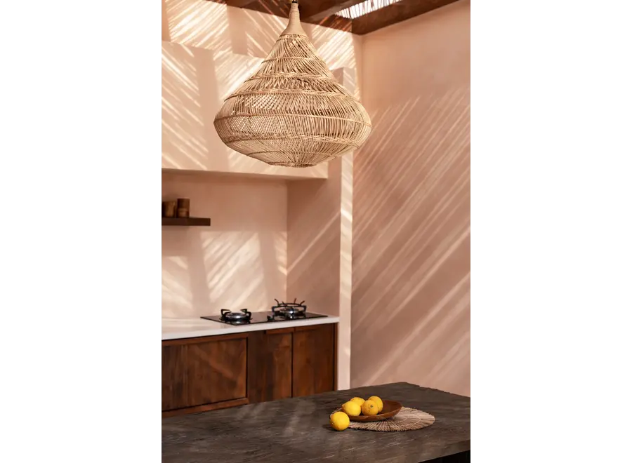 Cazorla Tear Drop Lamp - Rattan Lamp Shade