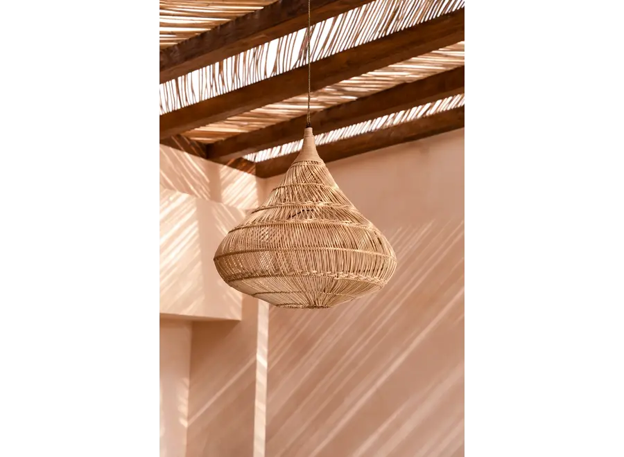 Cazorla Tear Drop Lamp - Rattan Lamp Shade