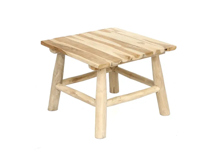 Island Side Table - Teak Wood Side Table