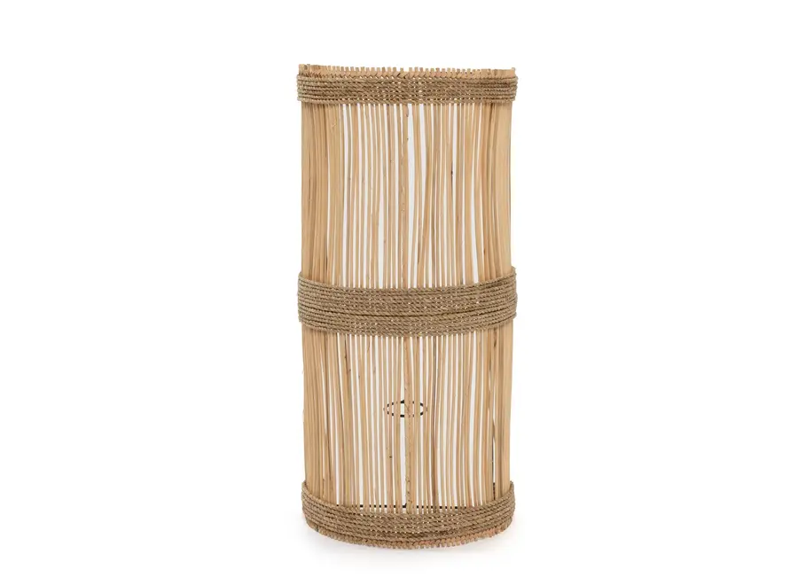 Cazorla Seagrass Glow - Rattan Wall Lamp