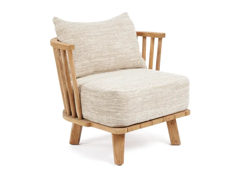 Chamartin - the malawi one seater natural beige