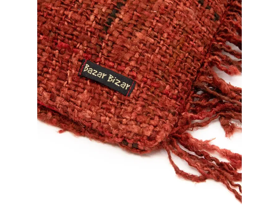 Almunecar Boho Cushion - Cotton Accent Pillow