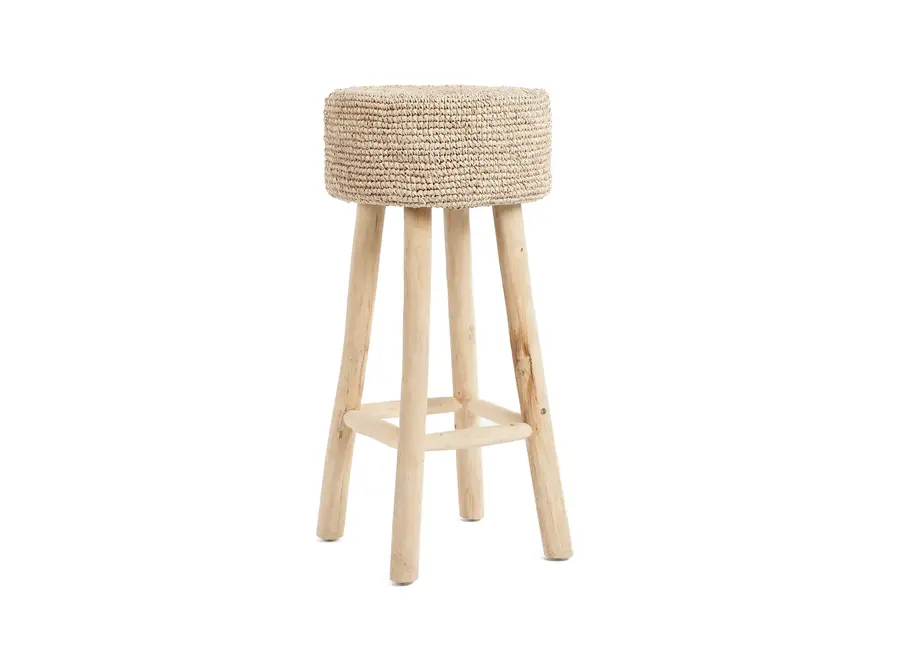 Motril - The Raffia Bar Stool