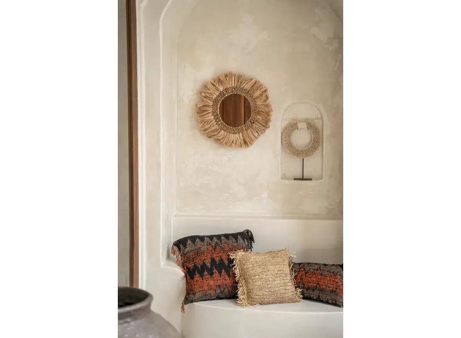Osuna Handwoven Comfort - Raffia Cushion