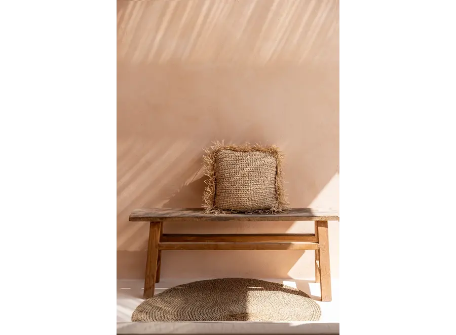 Osuna Handwoven Comfort - Raffia Cushion
