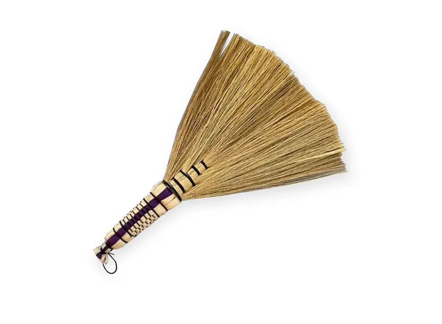 Guadalupe Grace Hand Sweeper - Boho Grass Broom