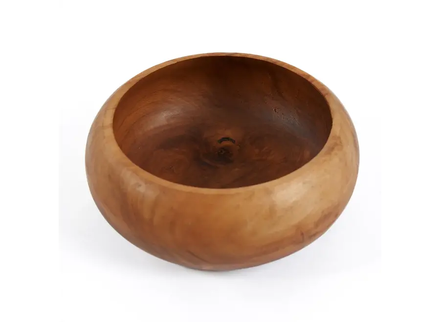 Adeje Artistry Fruit Bowl - Teak Root Centerpiece