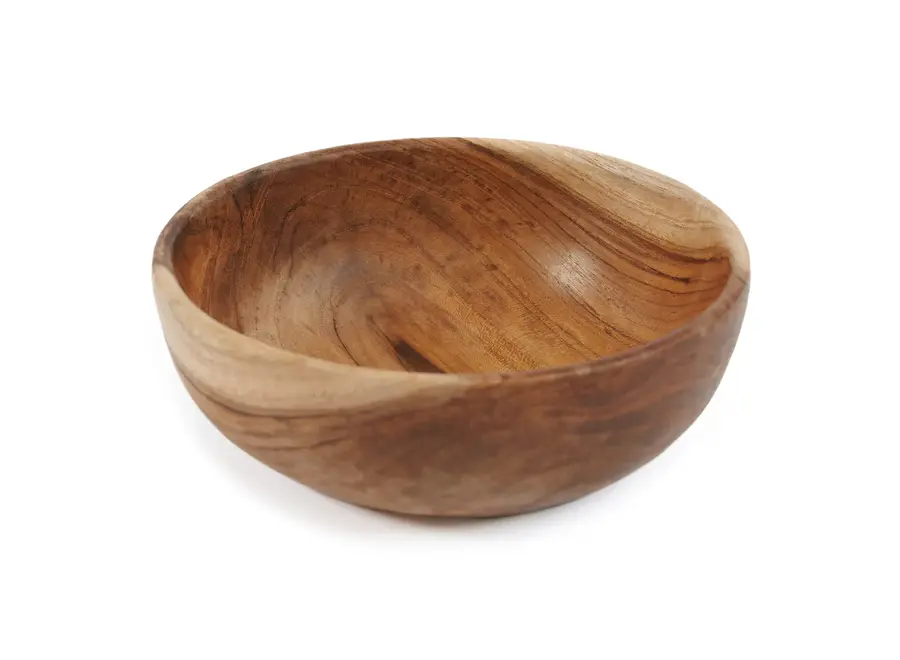 Tabernas Desert Elegance Snack Bowl - Teak Root Snack Bowl