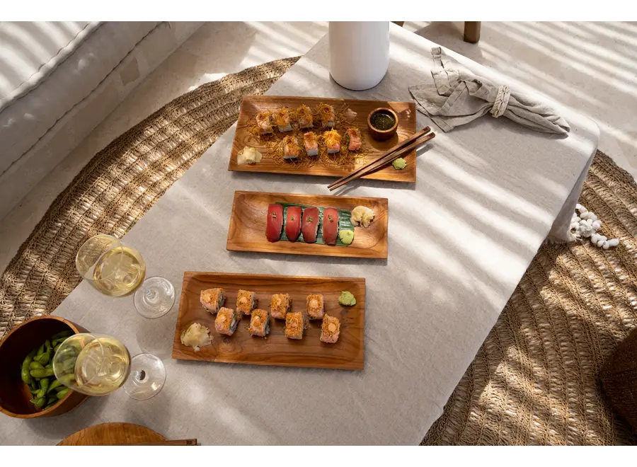 Alhambra Versatile Tray - Teak Wood Plate