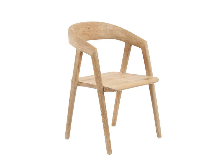 Zahara de la Sierra Elegant Dining Chair - Reclaimed Teak Dining Chair