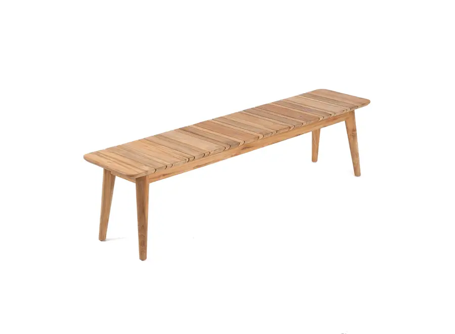 Zahara de la Sierra Panel Bench - Teak Wood Bench